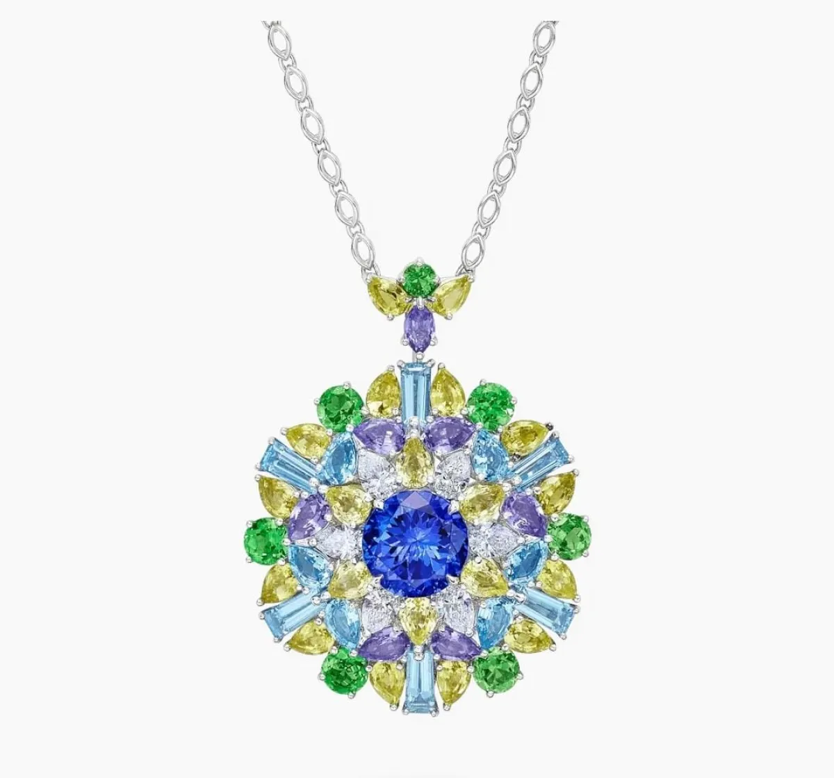 قلادة Winston Kaleidoscope من هاري وينستون Harry Winston