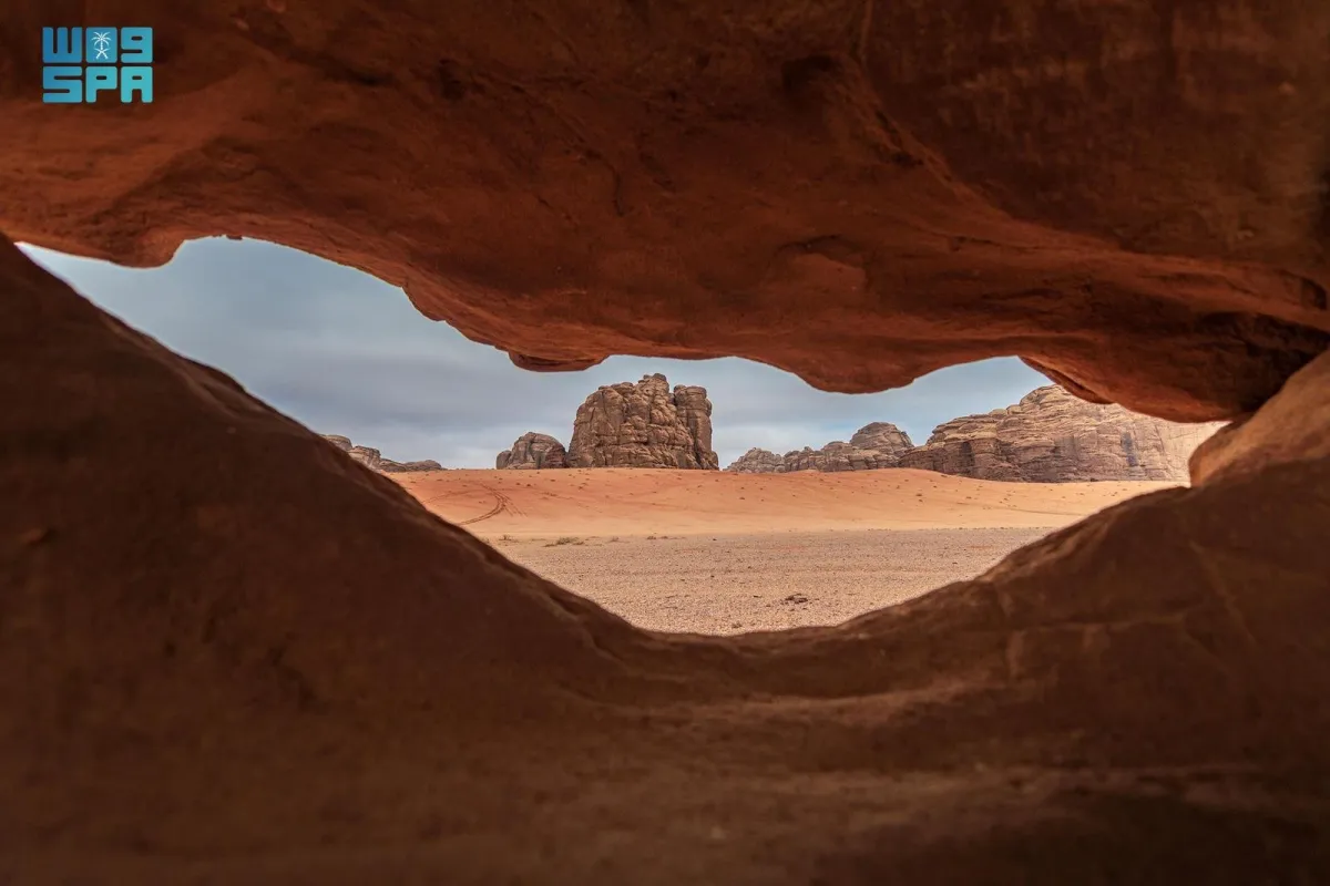 صحراء حسمى بمنقطة تبوك