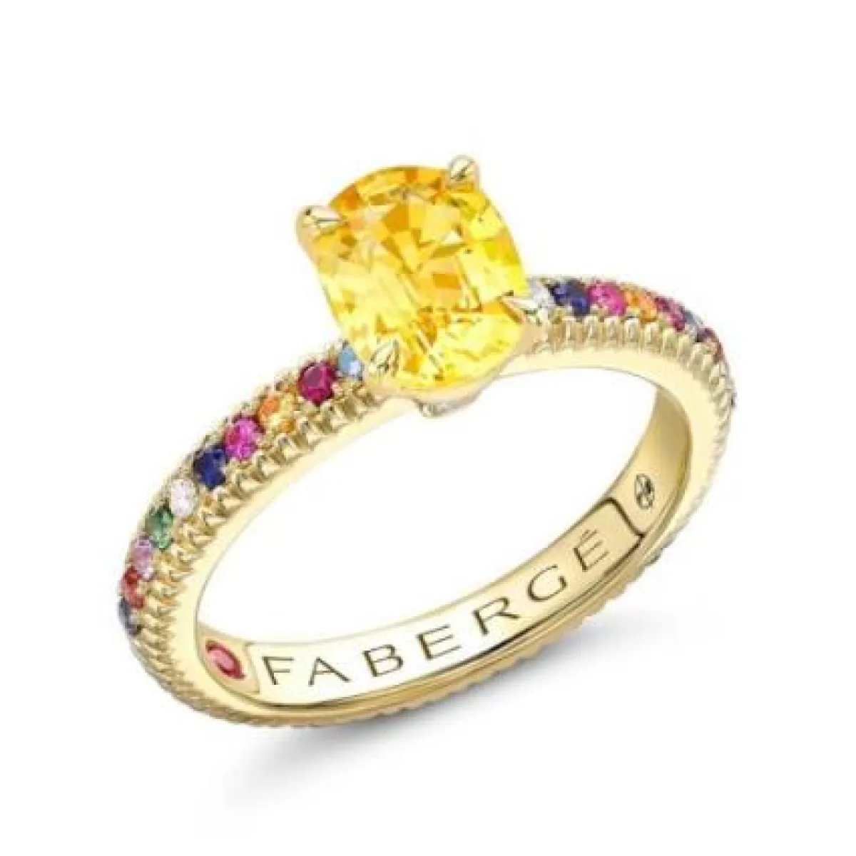 خاتم Colours of Love من فابرجيه Faberge 