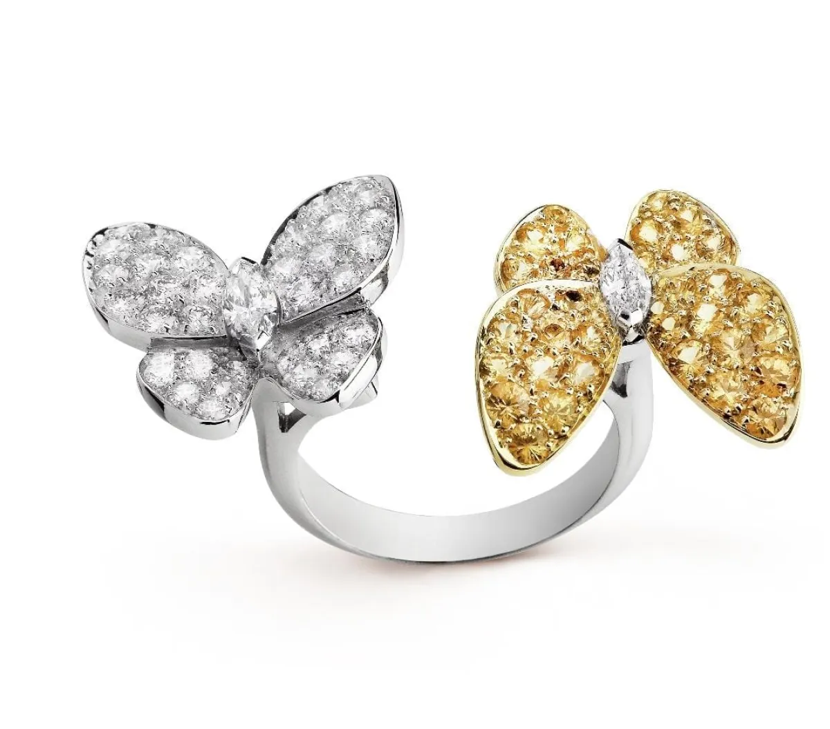 خاتم Two Butterfly Between the Finger من فان كليف آند أربلز Van cleef&Arpels 