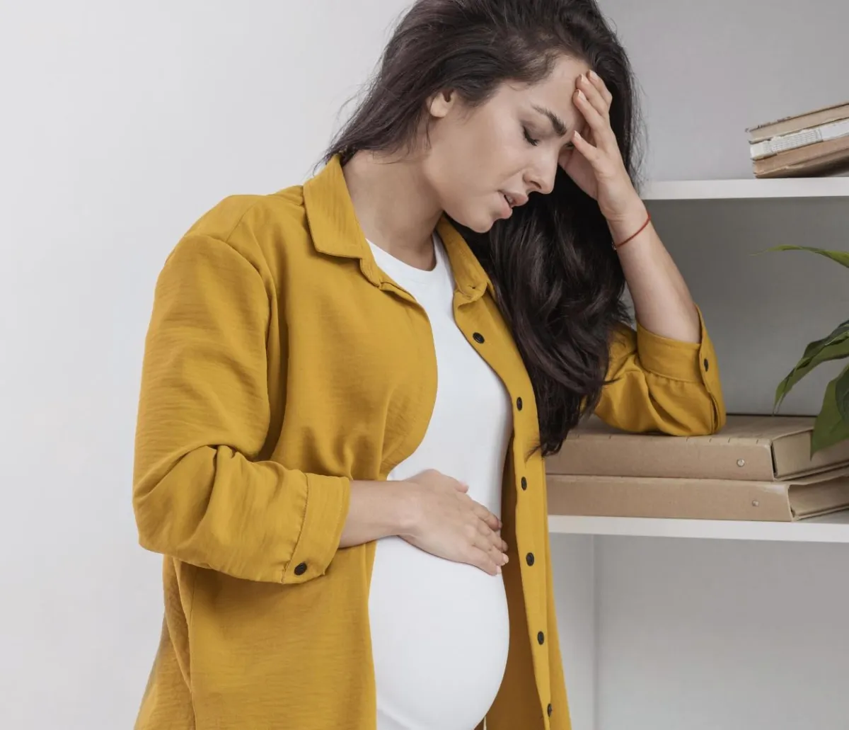 صورة لمشاكل الحمل