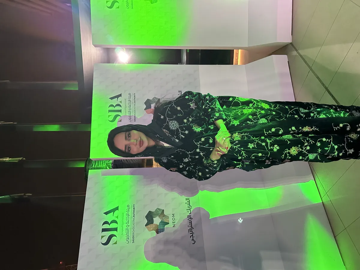 بشاير العسيلي  في اليوم العالمي للتلفزيون