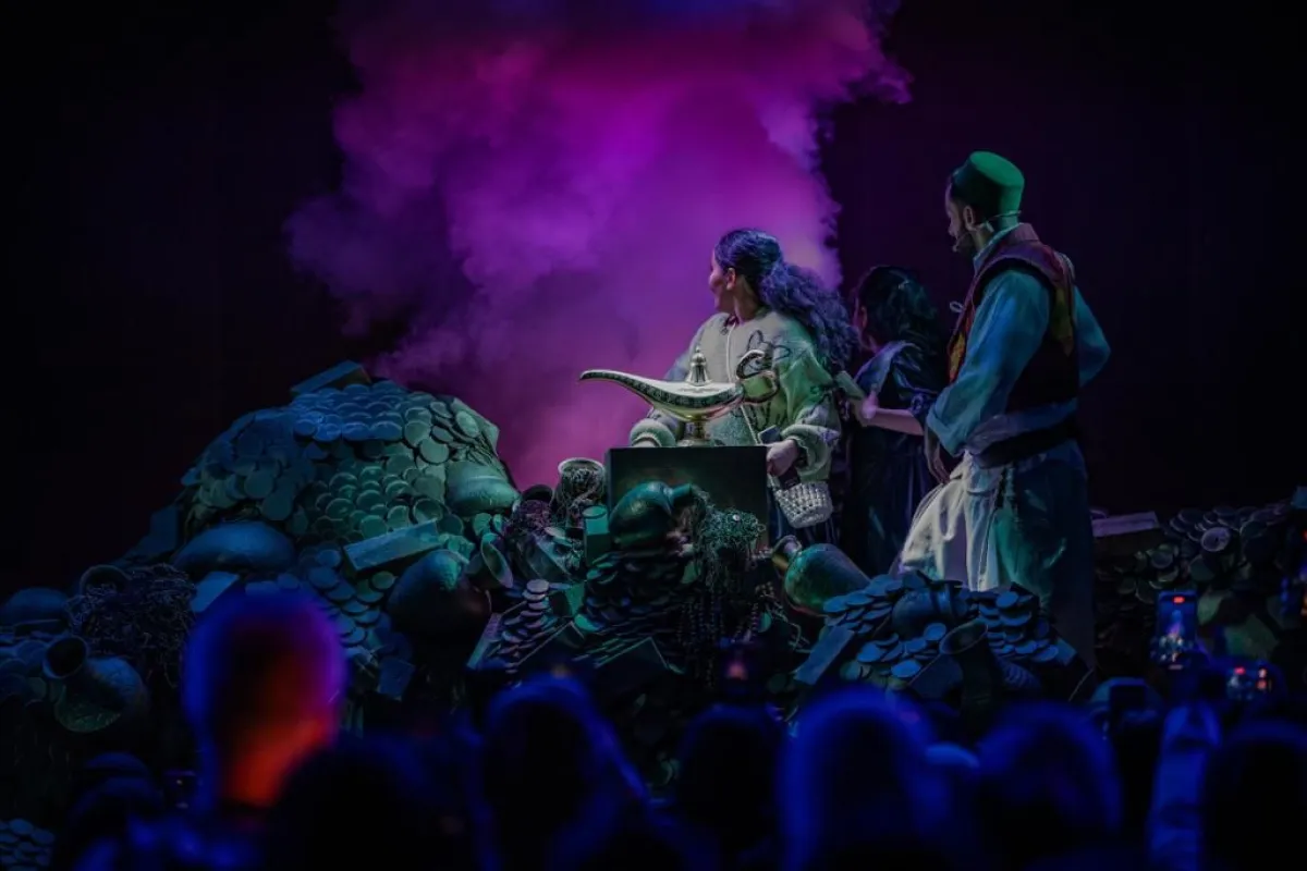 من عرض علاء الدين والمصباح السحري- الصورة من هيئة الترفيه