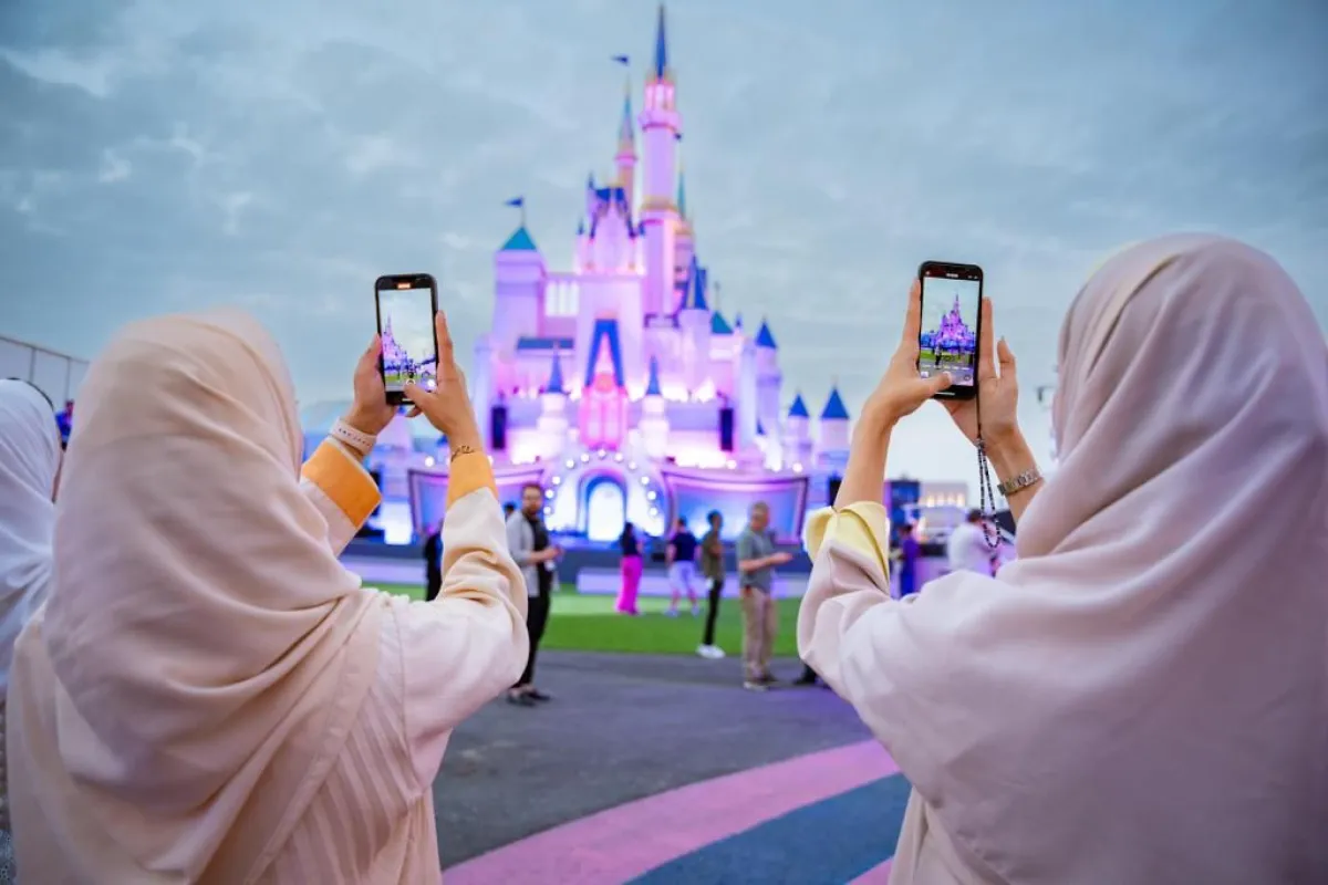 من افتتاح ديزني ذا كاسل في الرياض- الصورة من هيئة الترفيه