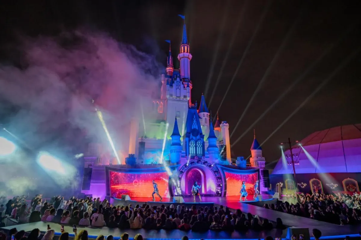 من افتتاح ديزني ذا كاسل في الرياض- الصورة من هيئة الترفيه