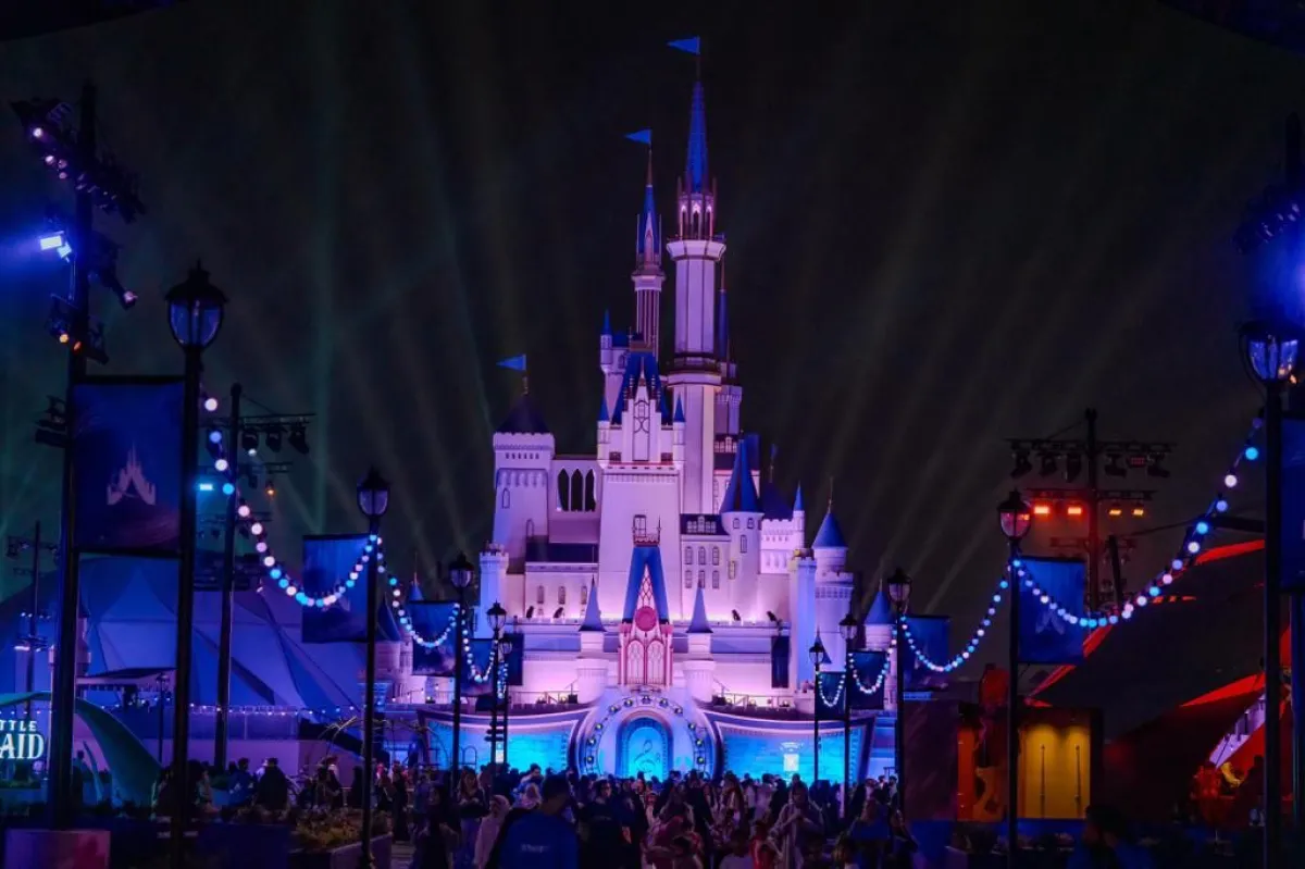 من افتتاح ديزني ذا كاسل في الرياض- الصورة من هيئة الترفيه