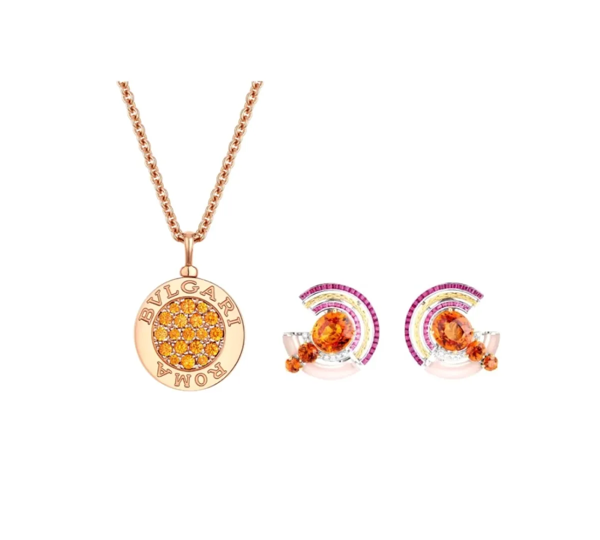 لمحبات الأحجار الكريمة البرتقالي.. شاهدي أجمل مجوهرات لشتاء 2023