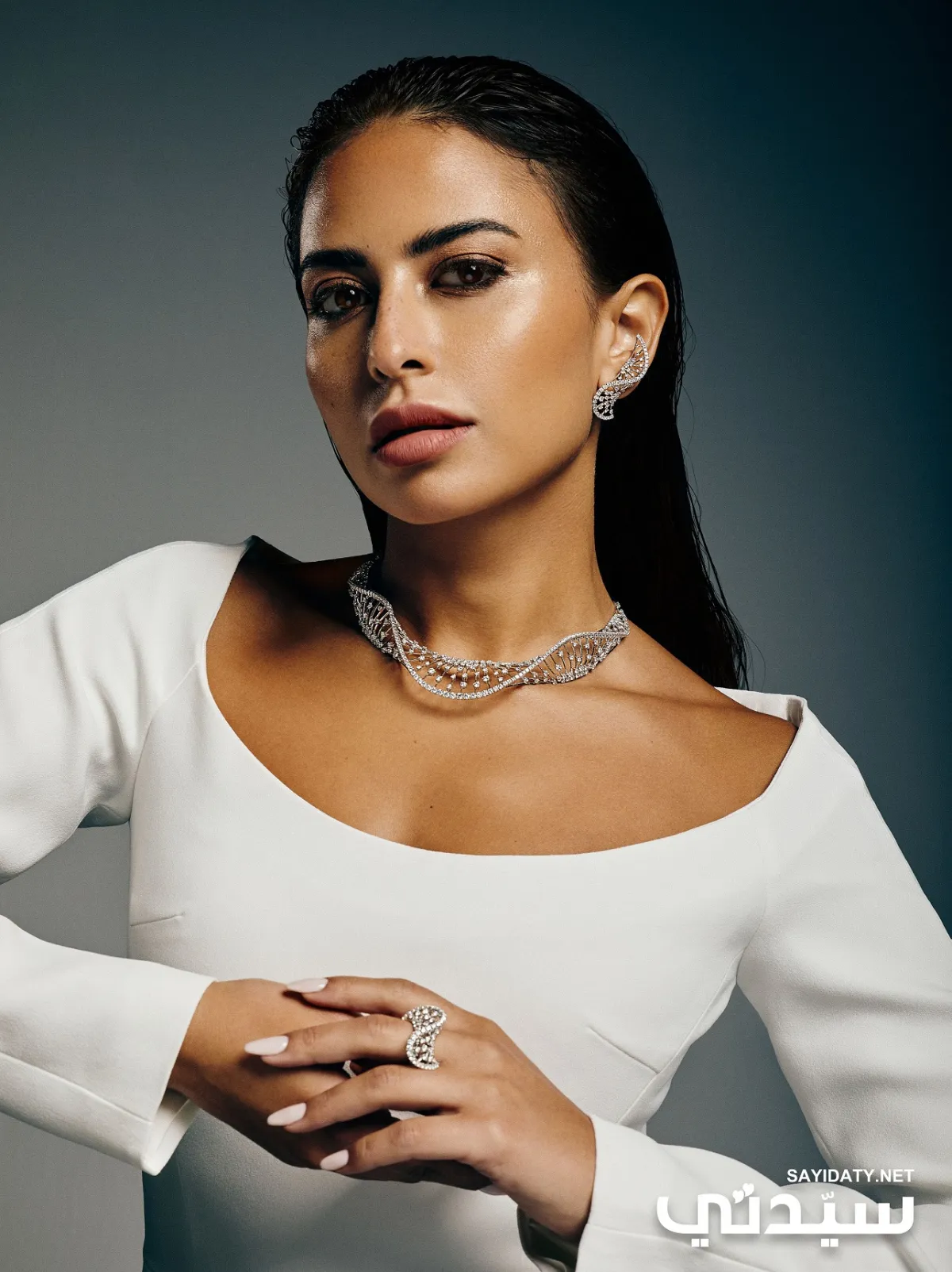 جلسة تصوير خاصة بسيدتي جمعت مجوهرات FerriFirenze والمؤثرة لما العقيل 