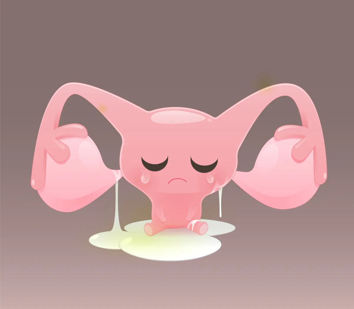 صورة لزيادة الإفرازات