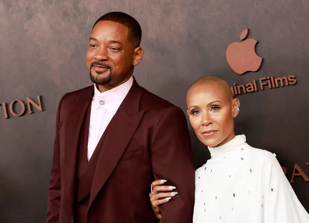 ويل وجادا سميث  Will Smith and Jada Pinkett Smith (مصدر الصورة: Michael Tran / AFP)