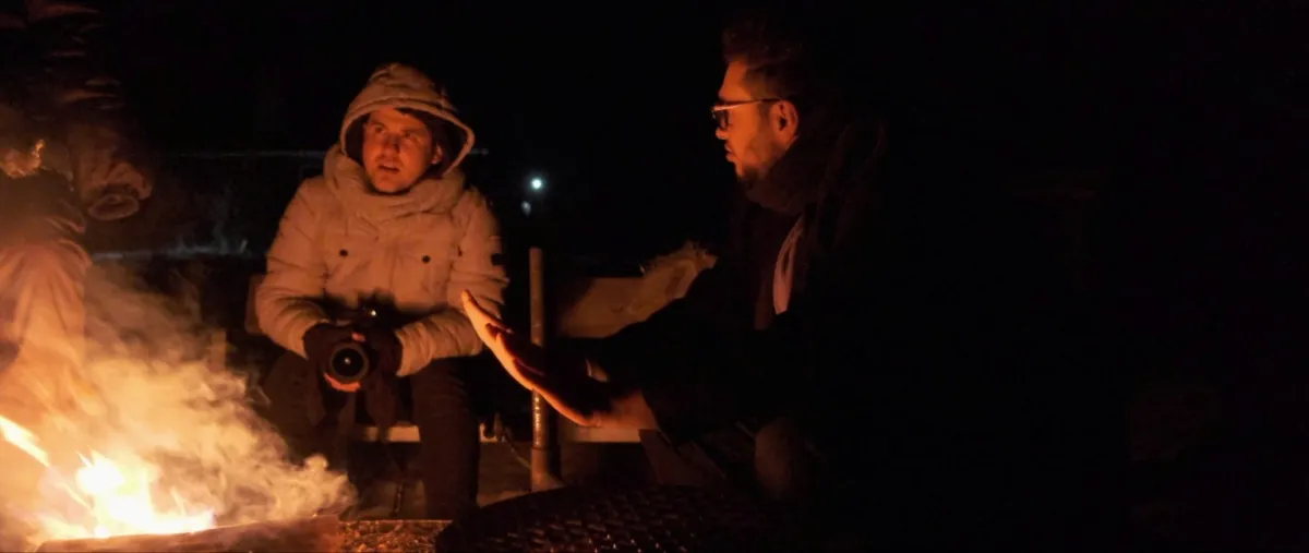 كواليس الشتاء الأخير الصورة من المركز الإعلامي للفيلم