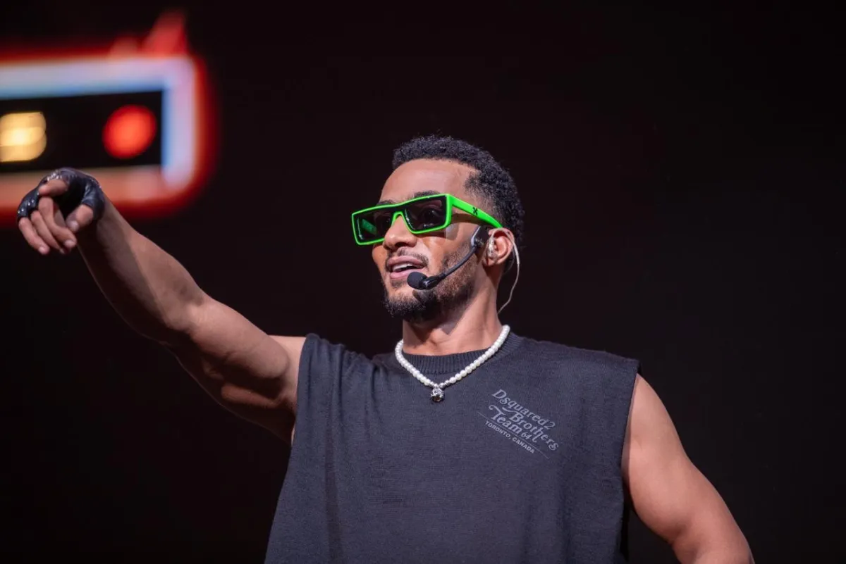 محمد رمضان -الصورة من المركز الاعلامي  ل روتانا ميوزك