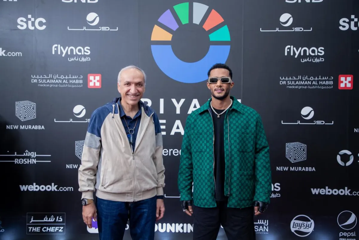 محمد رمضان وسالم الهندي -الصورة من  المركز الاعلامي ل روتانا ميوزك