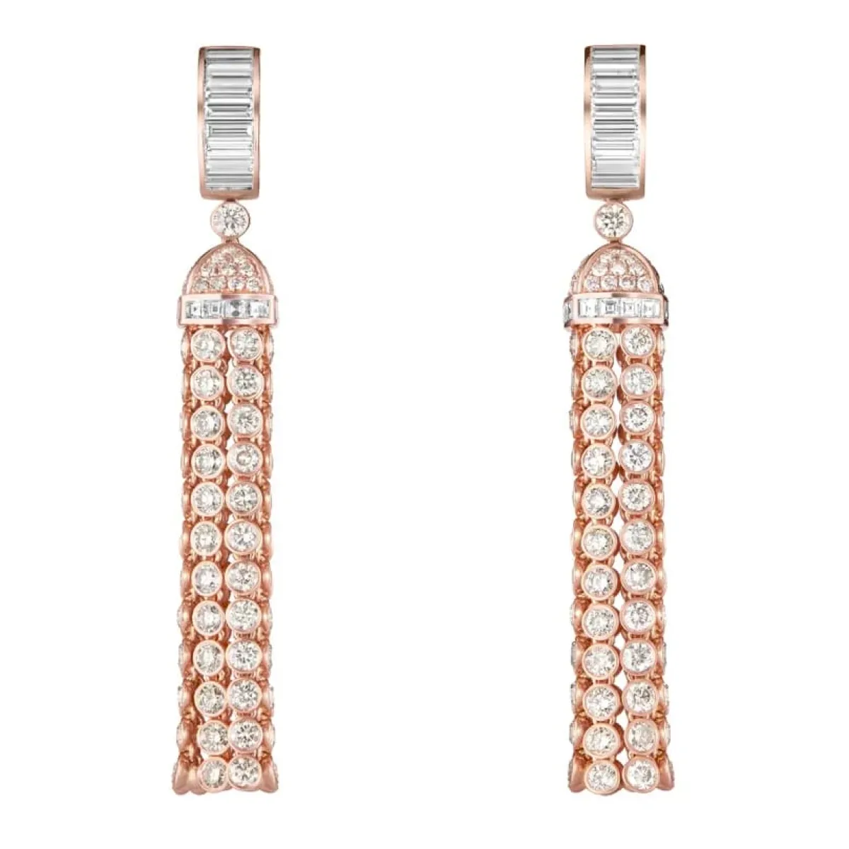 أقراط pompon pendant من بوشرون Boucheron 