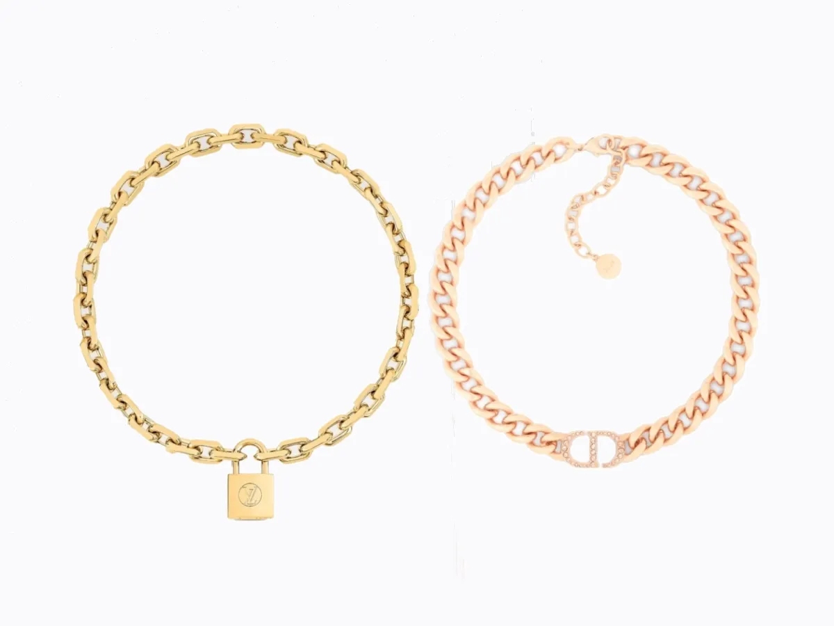 تألقي بأجمل سلاسل ذهب عريضة لإطلالة عصرية