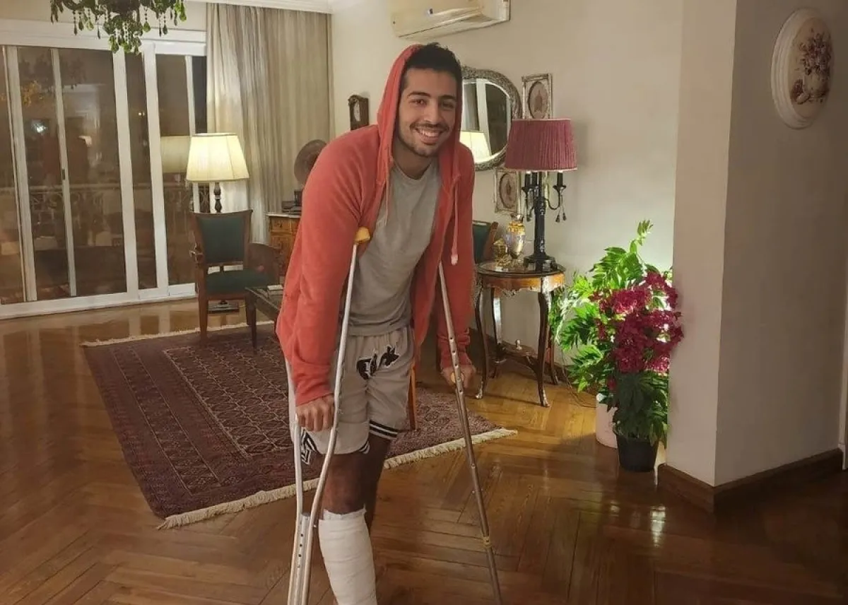 محمود ياسين جونيور - الصورة من حساب شهيرة على الفيس بوك