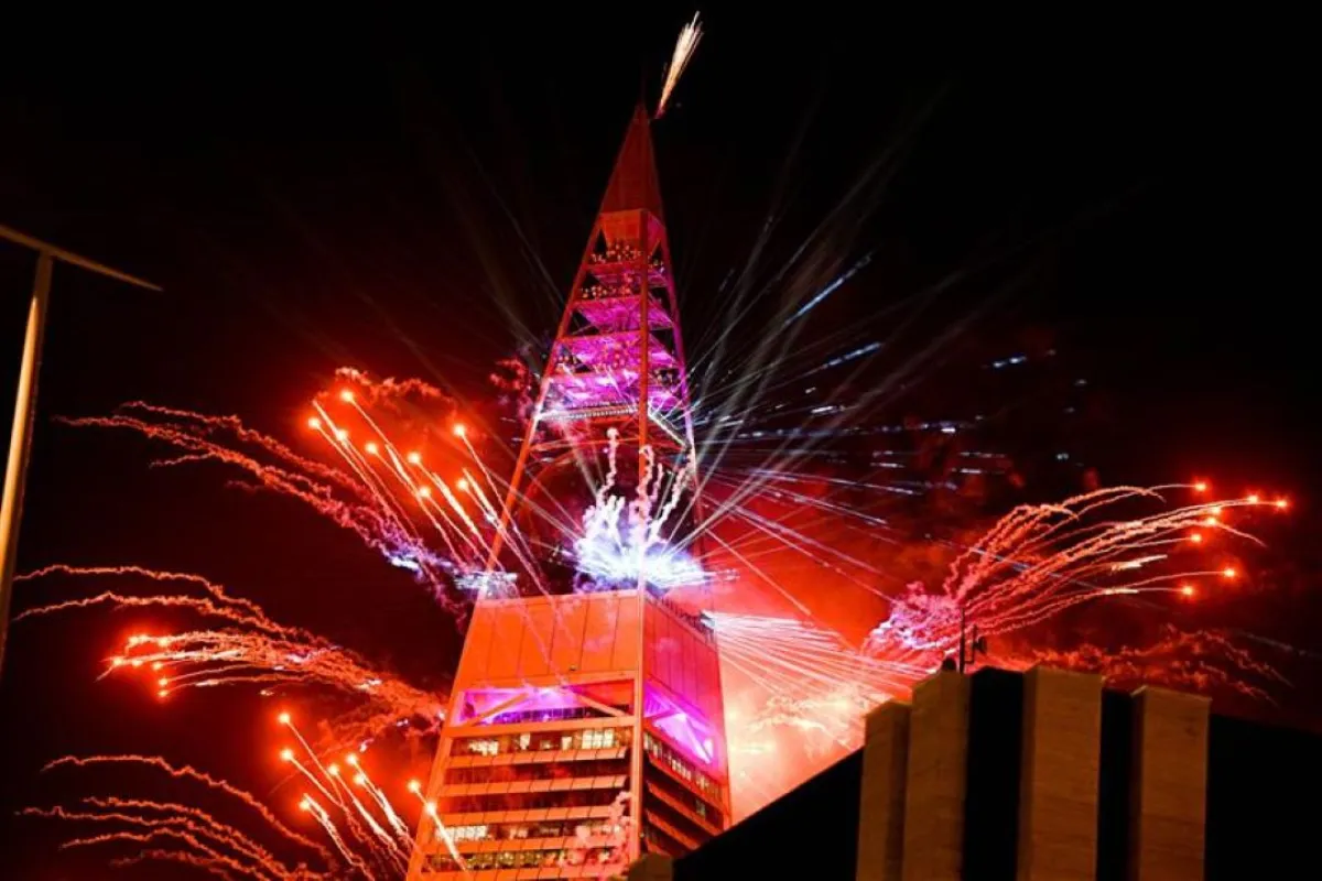 صور من احتفالات مدينة الرياض باستضافة إكسبو 2030