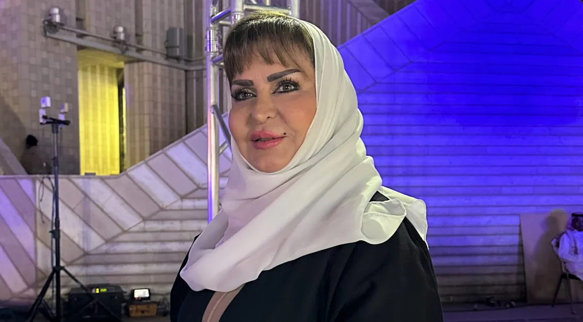 هناء الركابي الصورة من تصوير المحررة