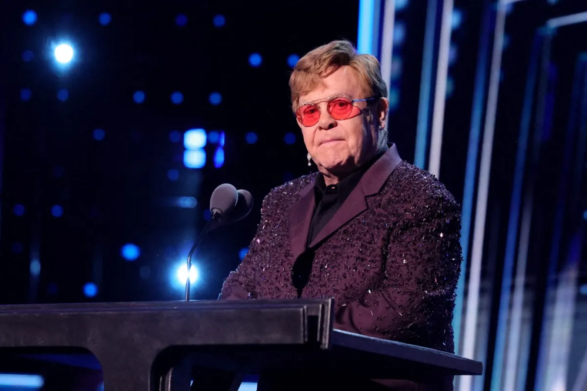 التون جون  Elton John (مصدر الصورة: Theo Wargo / GETTY IMAGES NORTH AMERICA / Getty Images via AFP)
