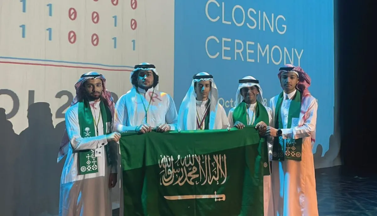السعودية تحقق 5 جوائز عالمية في أولمبياد البلقان للمعلوماتية 2023 - الصورة من حساب موهبة على منصة إكس
