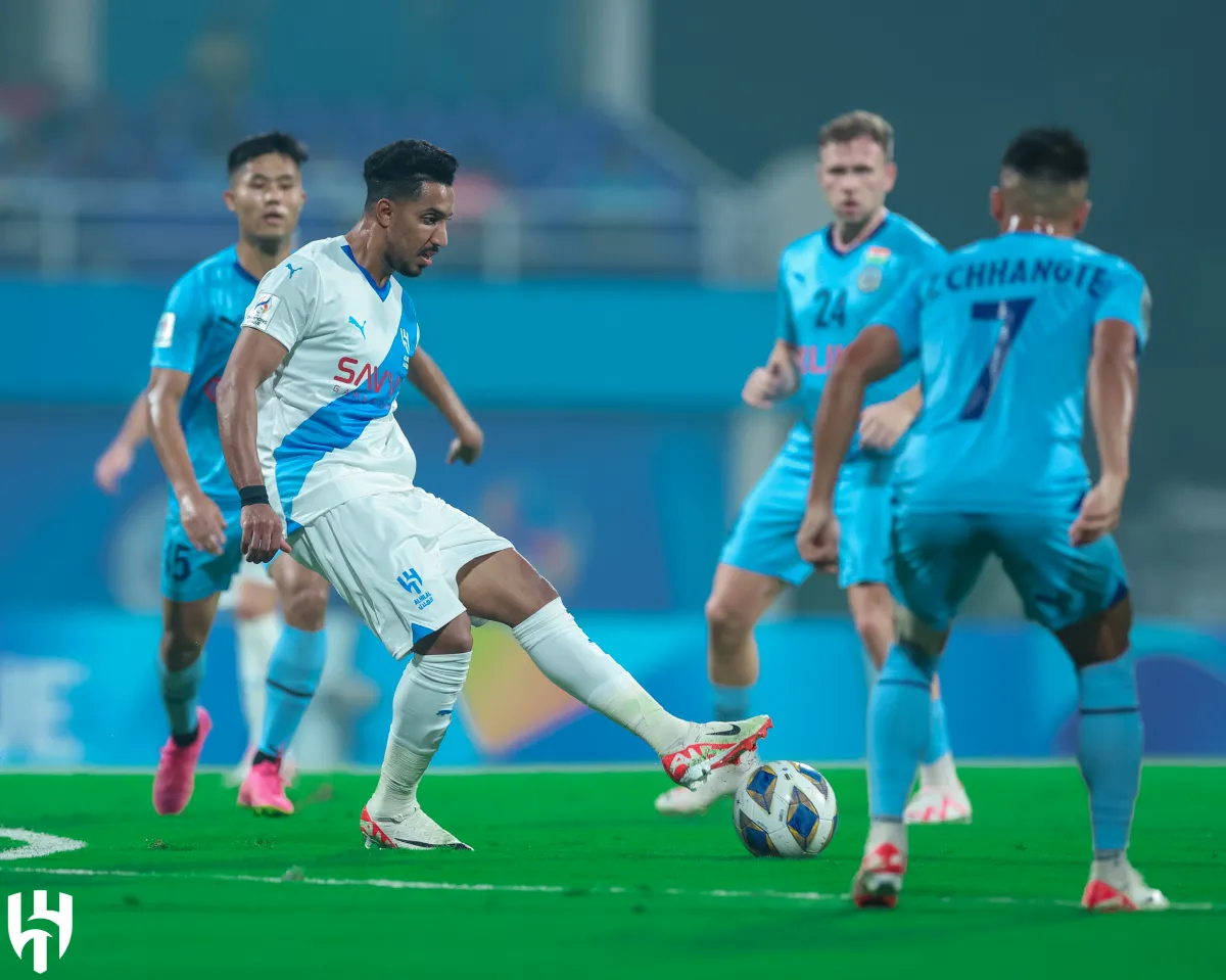 مباراة الهلال ومومباي سيتي في دوري أبطال آسيا - الصورة من حساب نادي الهلال على منصة إكس