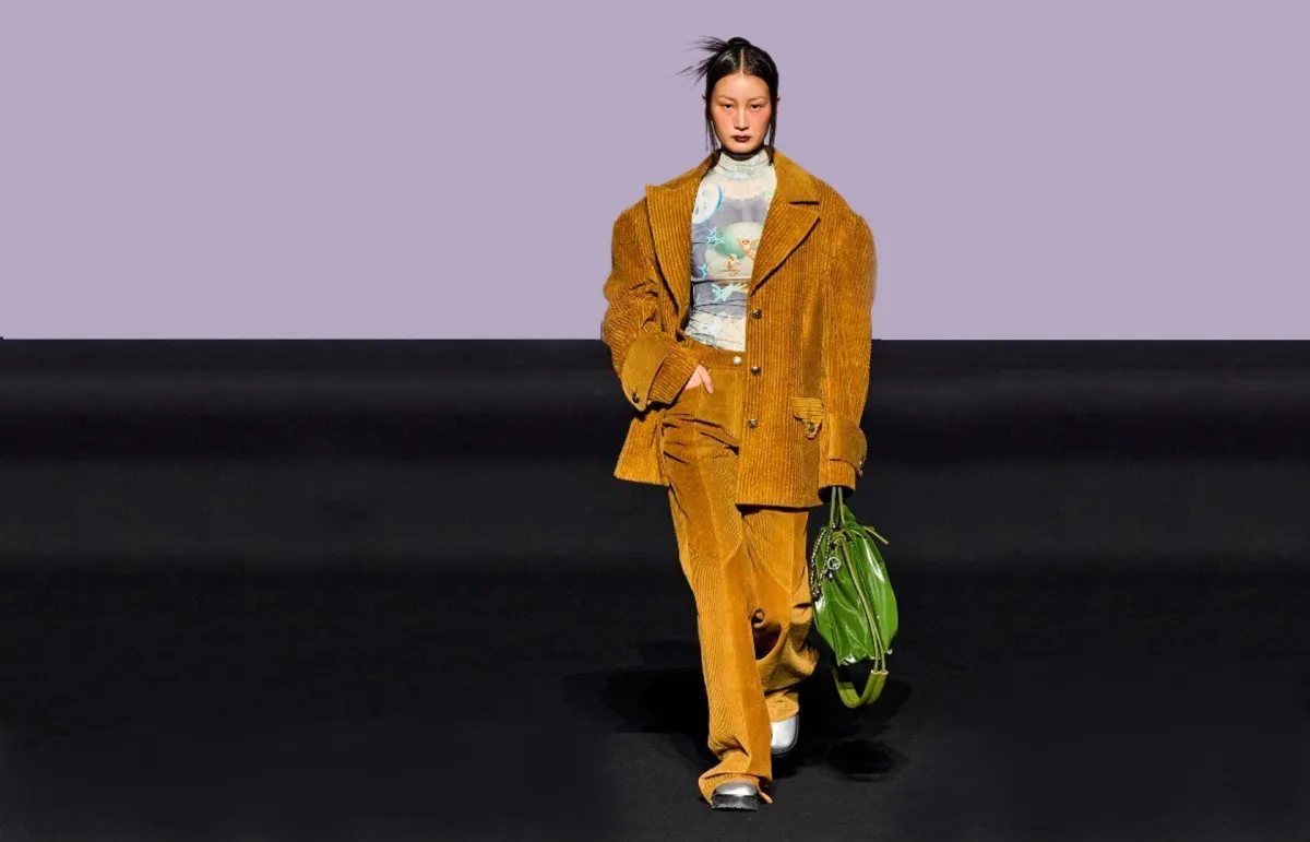 بنطال واسع ترابي للمحجبات من فيجان تايجر Vegan Tiger 