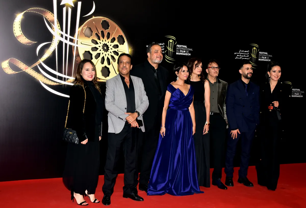 طاقم فيلم على الهامش لجيهان البحار