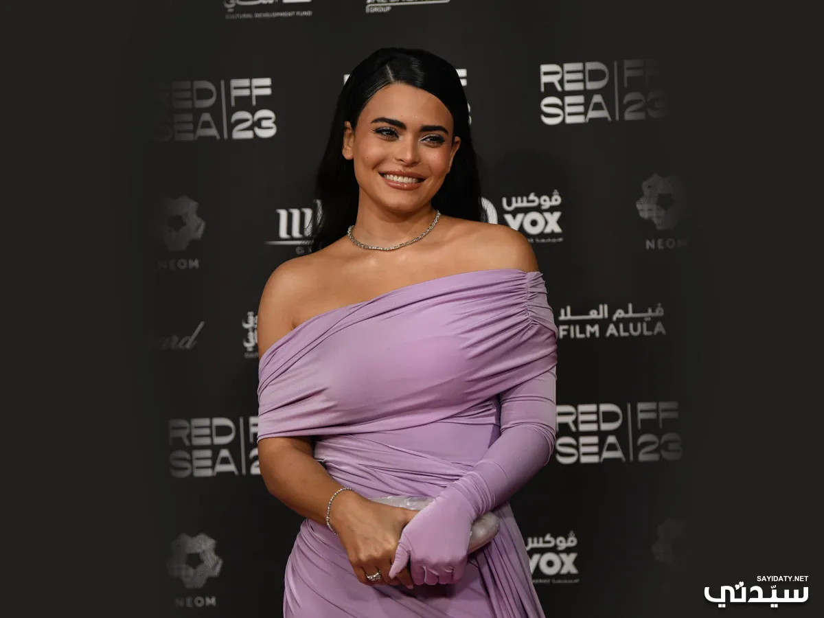 أسماء جلال قي مهرجان البحر الأحمر السينمائي 2023 - خاص سيدتي تصوير علي خمج