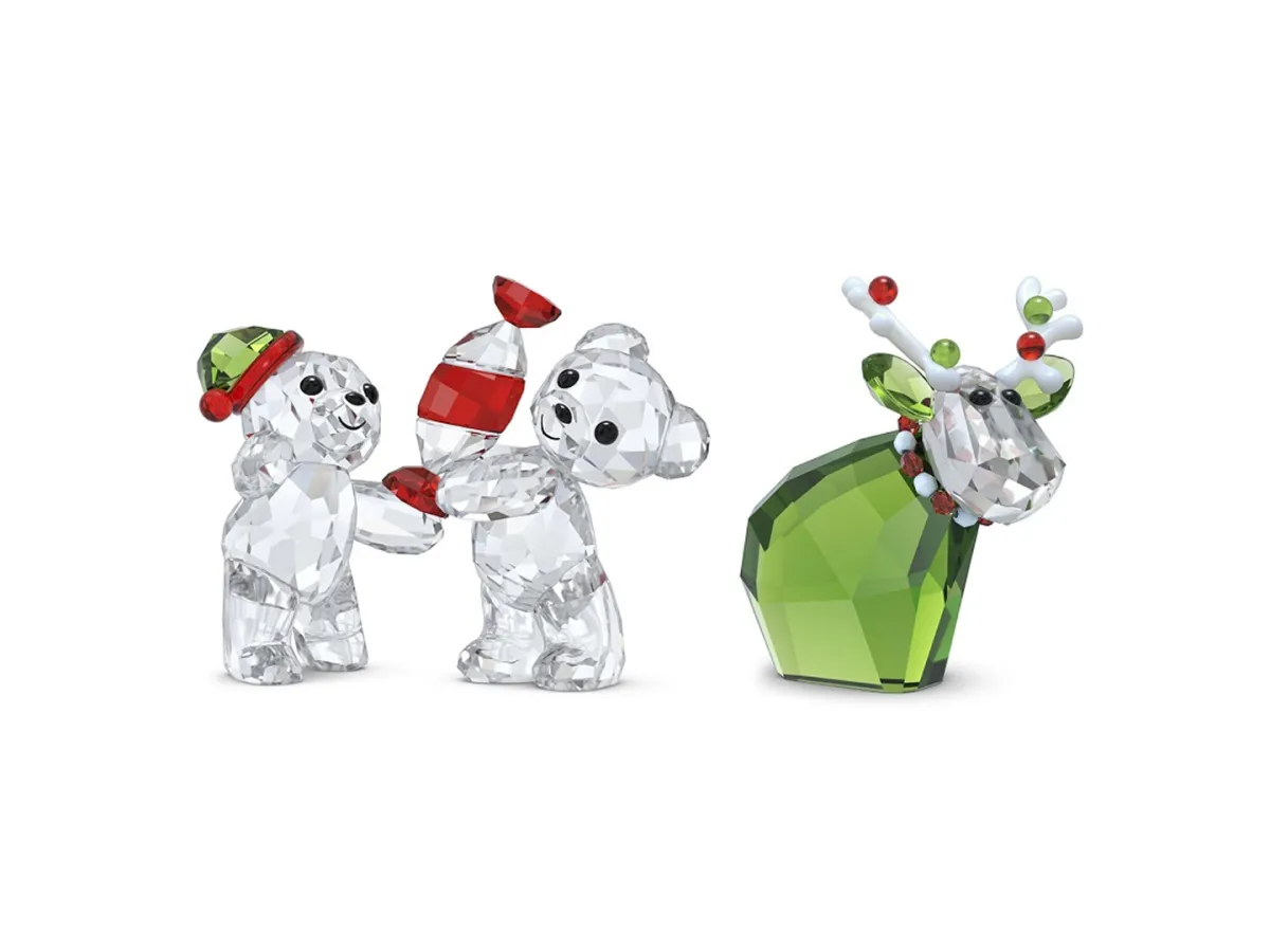 شخصيات سواروفسكي المحبوبة والشهيرة مرصعة بأحجار الكريستال