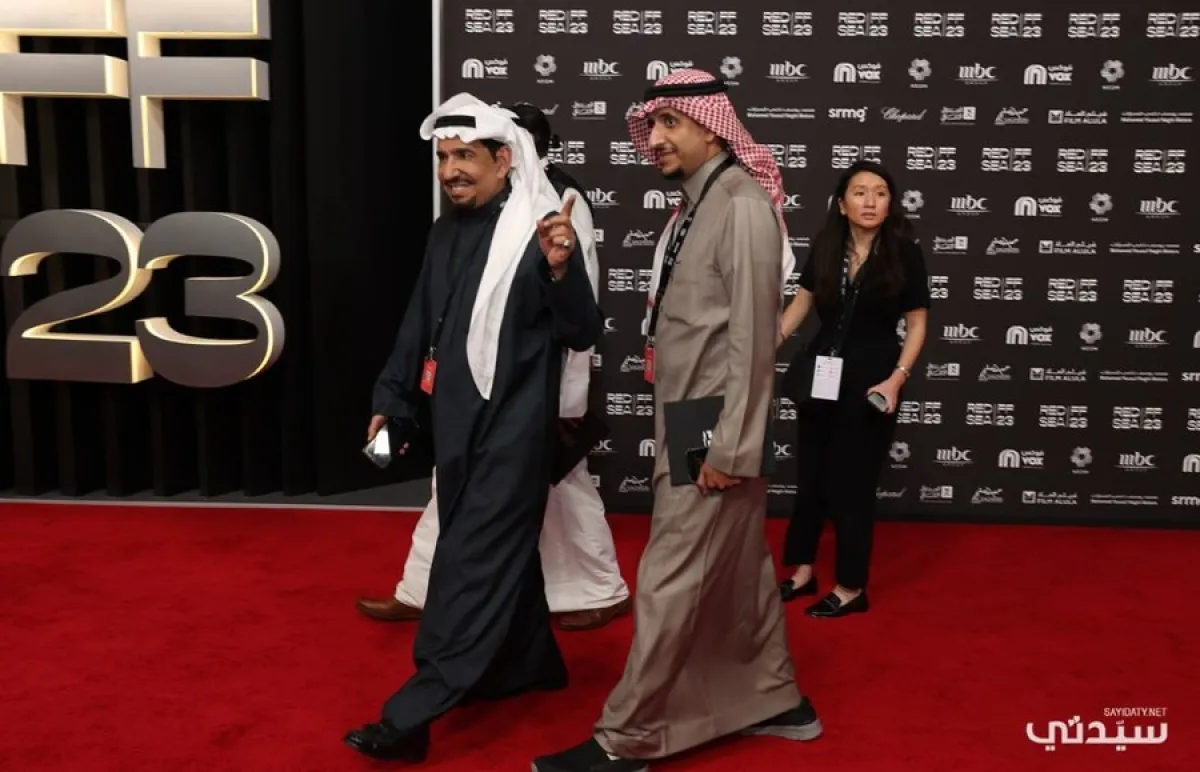 عبدالله السدحان من افتتاح مهرجان البحر الأحمر السينمائي الدولي - الصورة خاصة بـ 