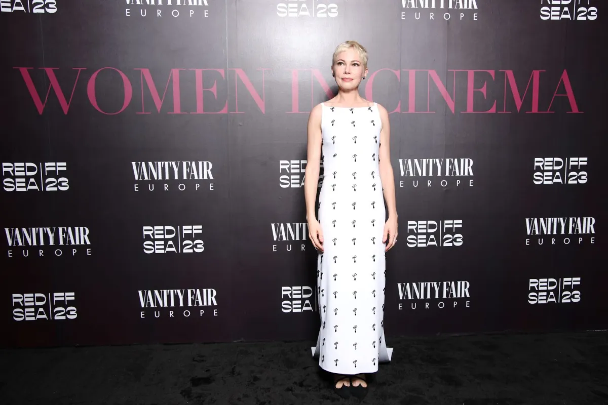 ميشيل ويليامز (Michelle Williams). مصدر الصورة: Daniele Venturelli/Getty Images for The Red Sea International Film Festival