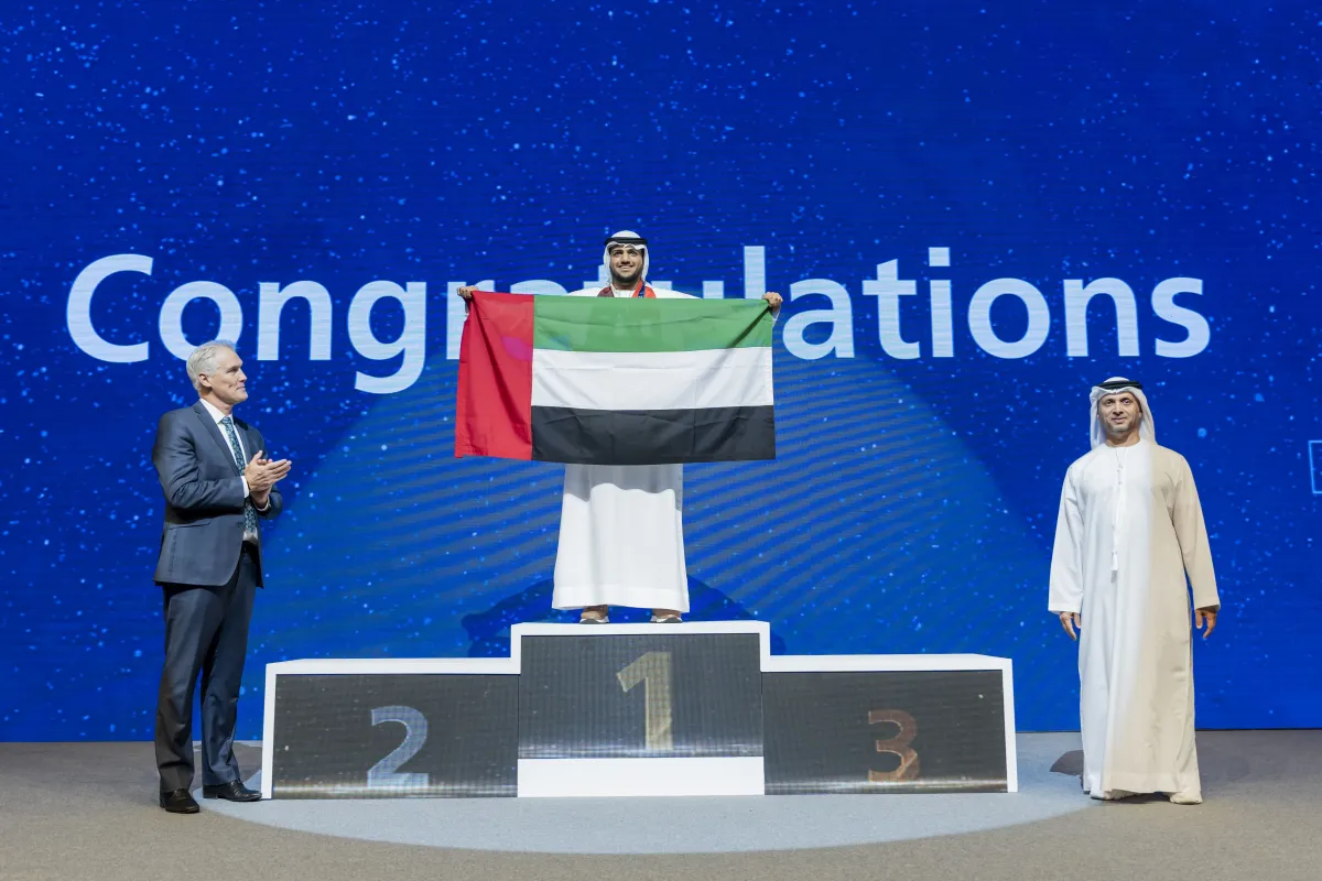 الفريق الفائز سيمثل الدولة في مسابقة المهارات العالمية ليون - فرنسا 2024. الصورة من wam