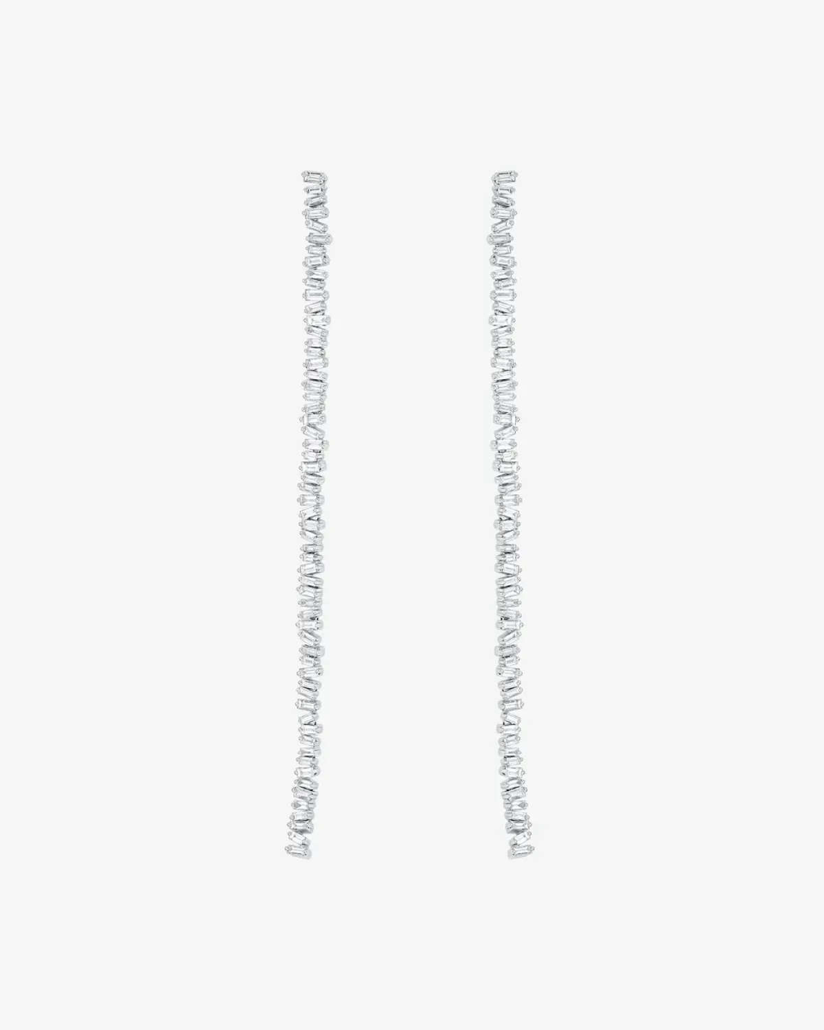 أقراط Classic Diamond Milli Tennis من سوزان كالان 