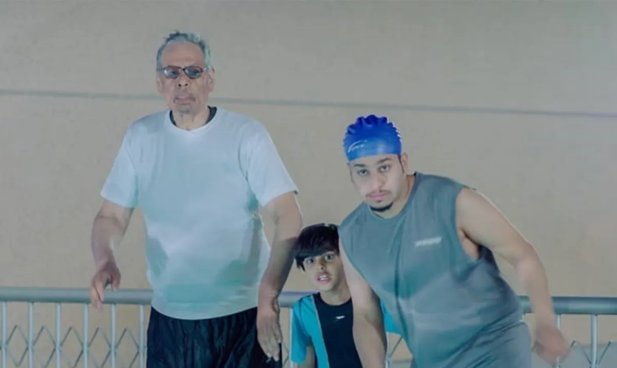 على المدفع وفيصل العيسى -الصورة من حساب شباب البومب على الانستغرام