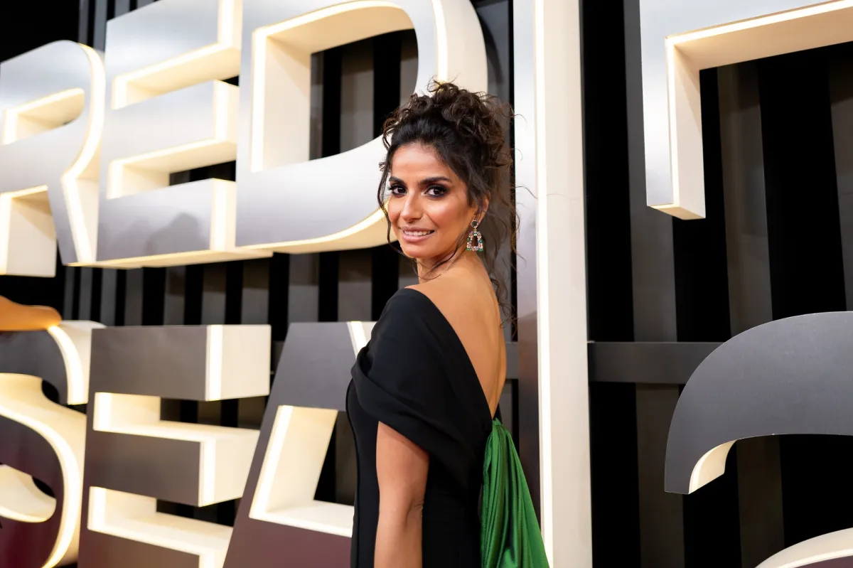 فاتن أحمد Faten Ahmed  خلال مهرجان البحر الأحمر السينمائي 2023 ( مصدر الصورة:Jack Hall/Getty Images for The Red Sea International Film Festival)