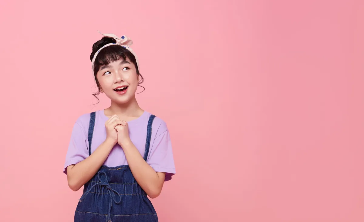 صورة لفتاة كورية