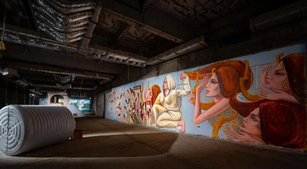 من  مهرجان رش - الصورة من المركز الاعلامي ل هئية الفنون البصرية