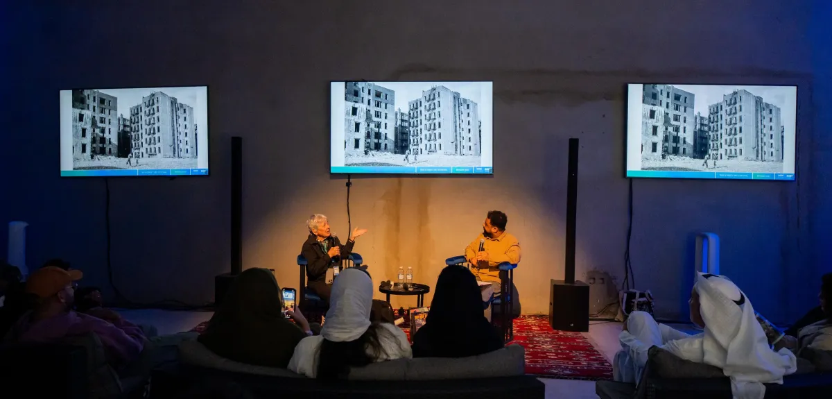 من مهرجان رش - الصورة من المركز الاعلامي ل  هئية الفنون البصرية