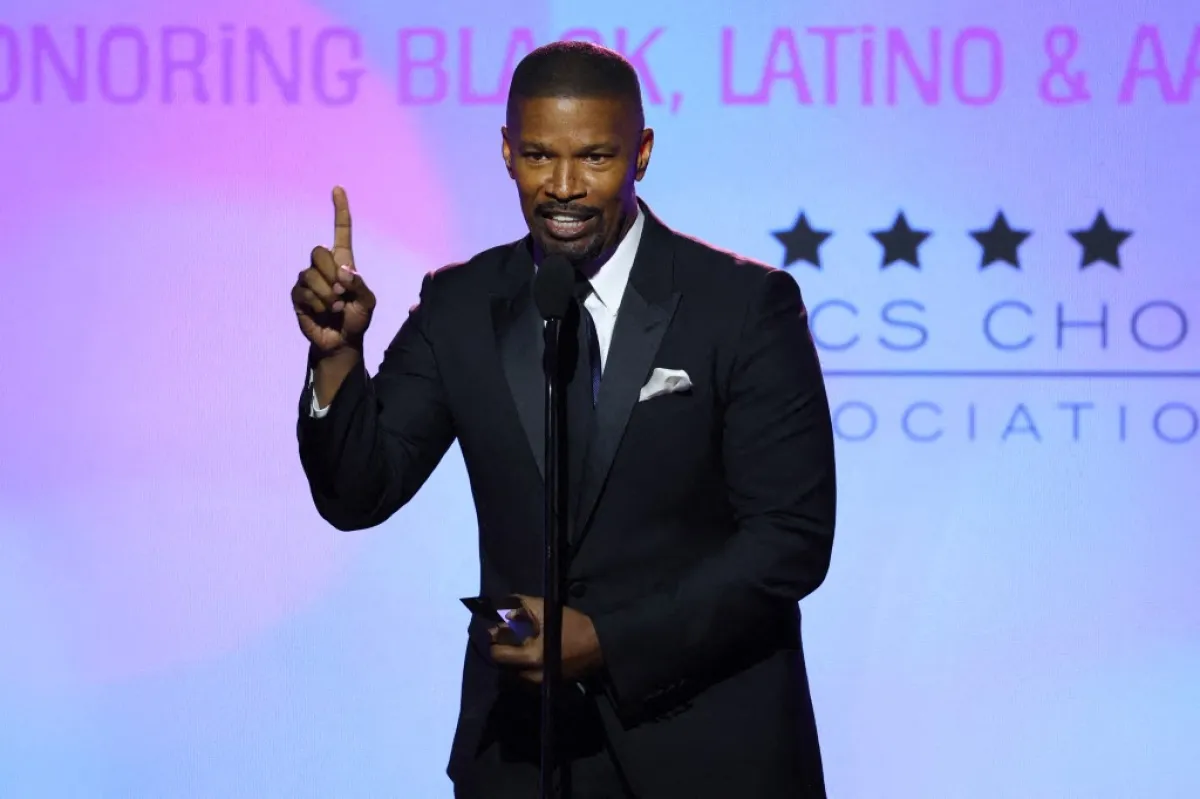 جايمي فوكس Jamie Foxx (مصدر الصورة:  Leon Bennett / GETTY IMAGES NORTH AMERICA / Getty Images via AFP)