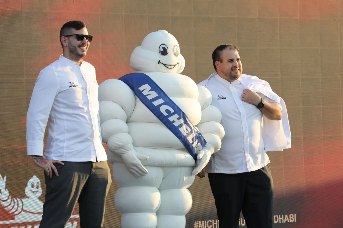 صورة لفائزين في جائزة ميشلان