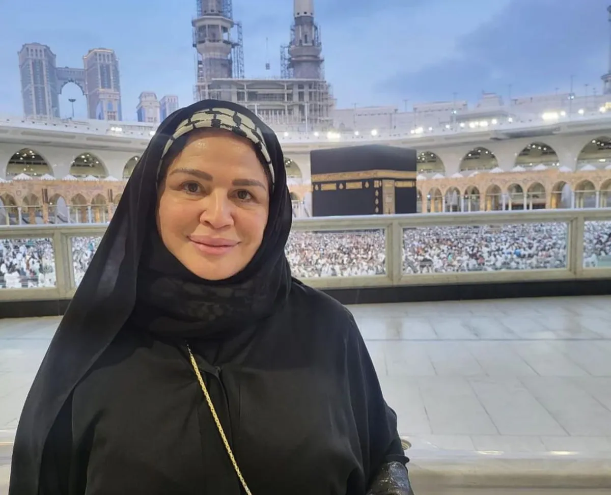 الصورة من حساب إلهام شاهين على انستغرام