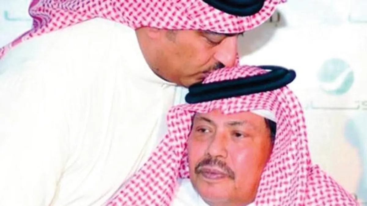 أبوبكر سالم وأصيل -الصورة من حساب ابنه أصيل أبو بكر سالم من الانستغرام