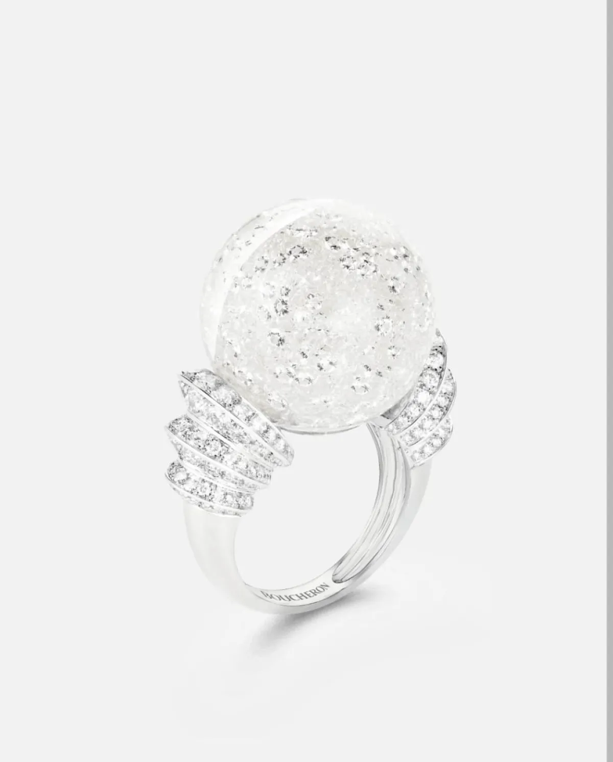 خاتم BOULE DE NEIGE من بوشرون Boucheron 