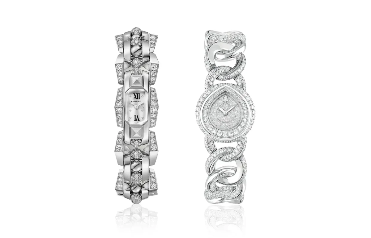 ساعات فاخرة بأساور مُتشابكة موضة 2024..ستمنحكِ إطلالة تسحر العيون