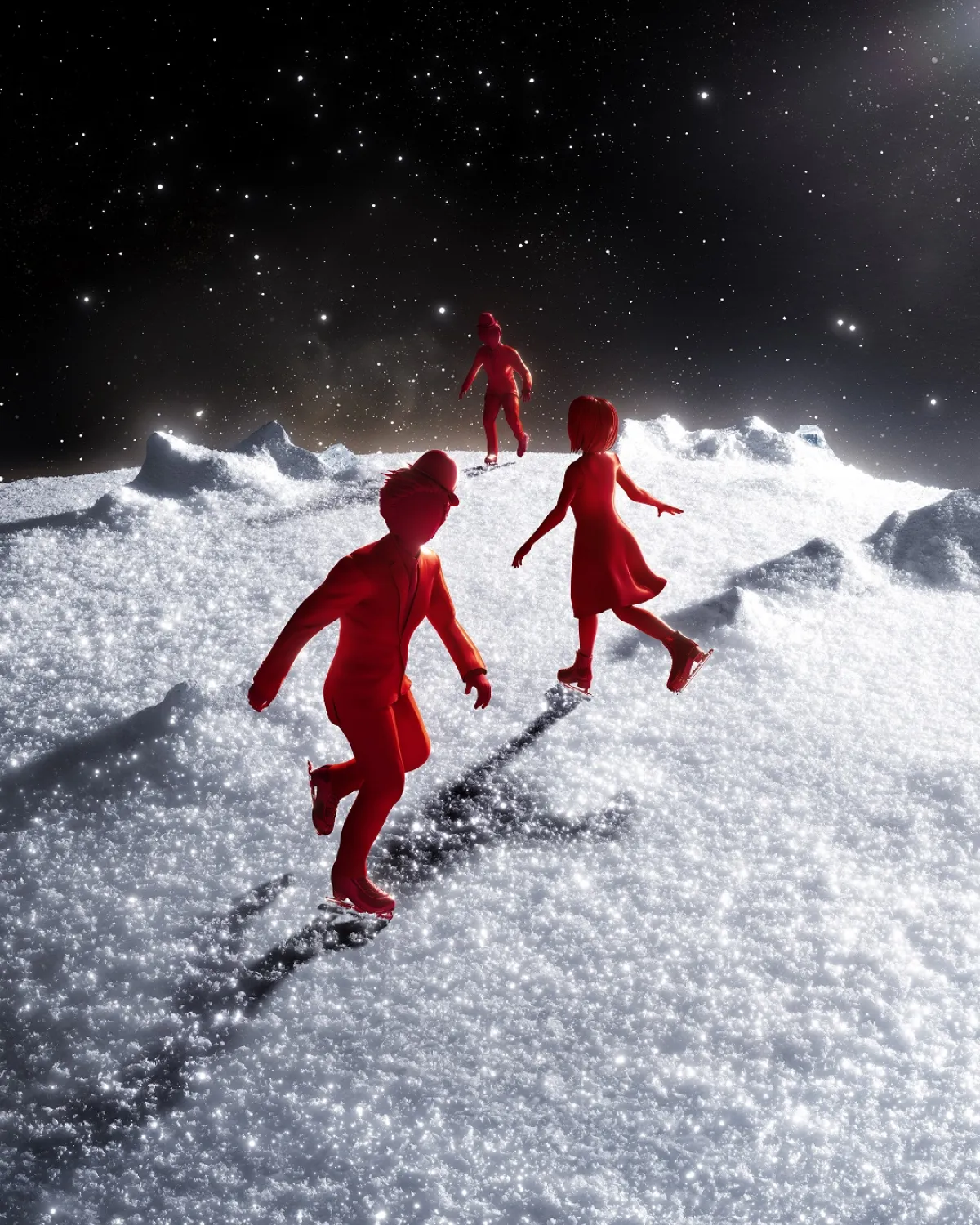 أشخاص من De Ville يرتدون ملابس عجيبة