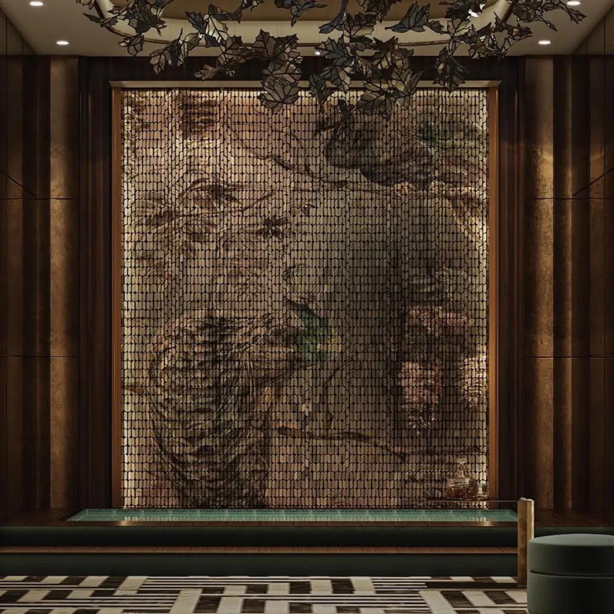 من أعمال مهندسة العمارة السورية لجين الفارس