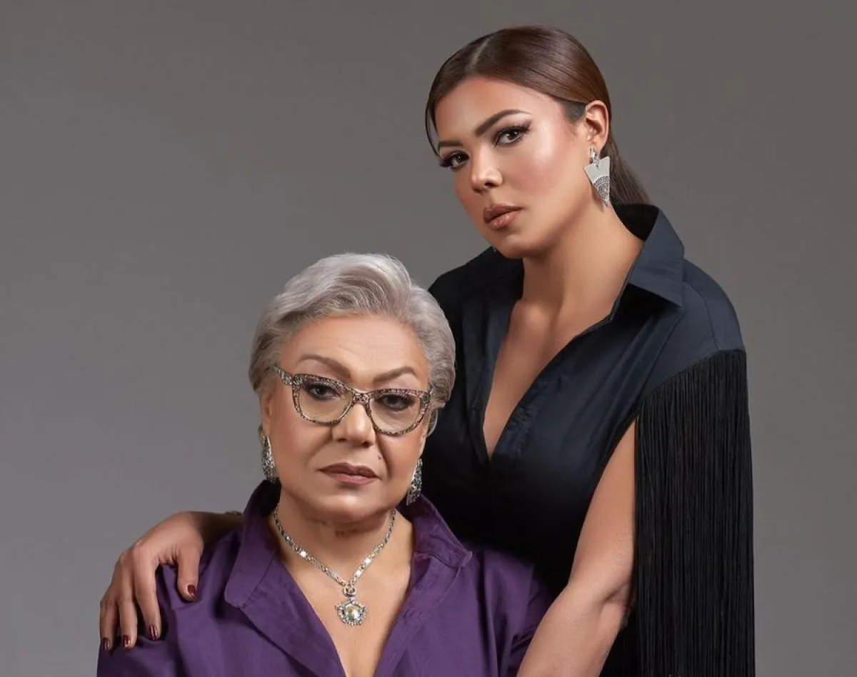 الفنانة ناهد السباعي ووالدتها المنتجة ناهد فريد شوقي- الصورة من حساب ناهد السباعي على إنستغرام