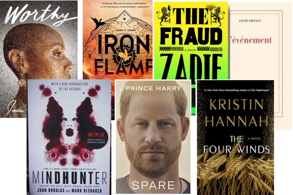 أكثر الكتب قراءة في عام 2023