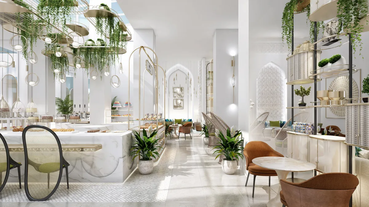 مطعم بالما البحر الأبيض المتوسطي الذي يتيح لضيوفه الاستمتاع بأشهى الأطباق العالمية بلمسات محلية مميزة 