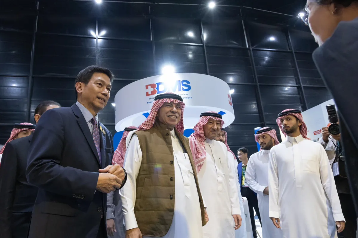 من افتتاح معرض تايلاند-مصدر الصورة حساب وزارة التجارة بمنصة إكس